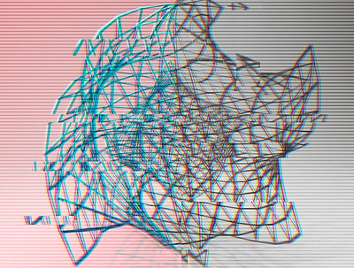 Blender Glitch 2d art 3d blender ninety niners