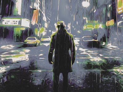 Watchmen 2d art illustration ninety niners watchmen