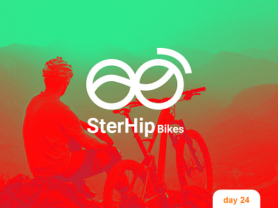 SterHip bikes - dlc day 24 bike brand branding dailylogochallenge design dlc graphic graphic art illustration logo minimal photoshop sport
