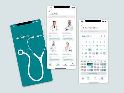 Health care app design graphic design ui здоровье