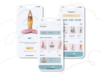 Ecommerce - Mobile App app app design design fitness health interface sport app ui design uiux usability ux