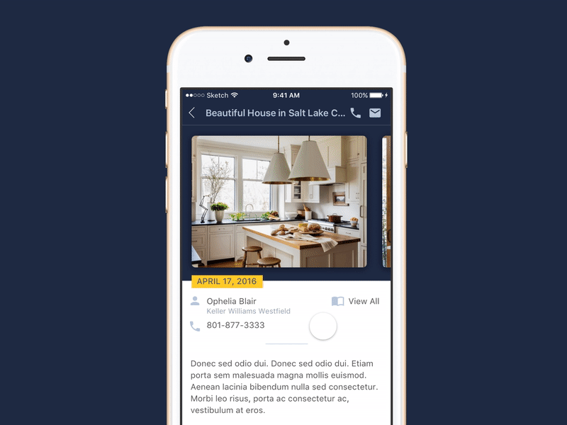 Framer Home Buying App