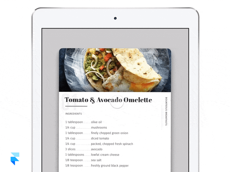 Framer Recipe Cards