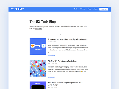 Uxtools.co Blog blog kirby medium prototyping tools ux
