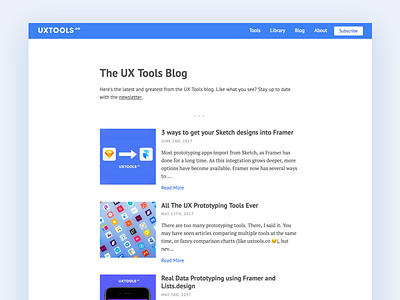 Uxtools.co Blog