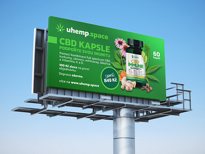 Billboard / Uhemp banner billboard branding design graphic design print