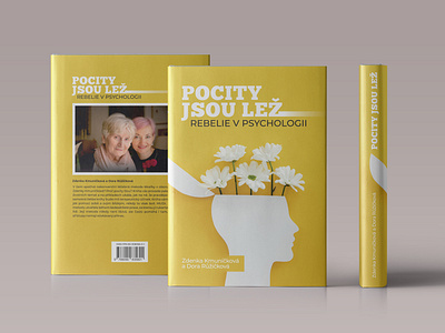Book / Pocity jsou lež / Zdeňka Kmuníčková a Dora Růžičková book bookcover graphic design print