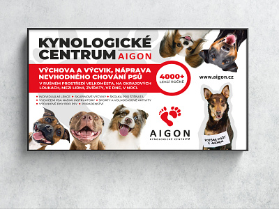 Billboard / AIGON banner billboard graphic design print