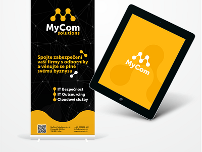 Logo & Branding / MYCOM branding corporate identity design graphic design identity logo logo design print vector visual identity