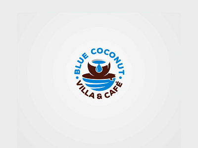 Logo / BLUE COCONUT SRI LANKA branding design graphic design logo logo design vector