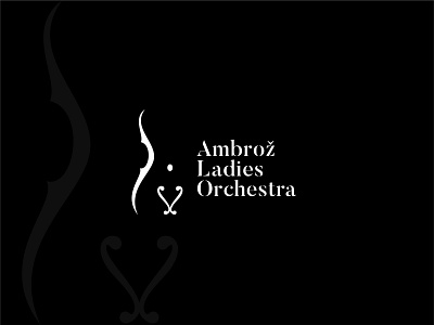 Logo / AMBROŽ LADIES ORCHESTRA branding design graphic design logo logo design vector