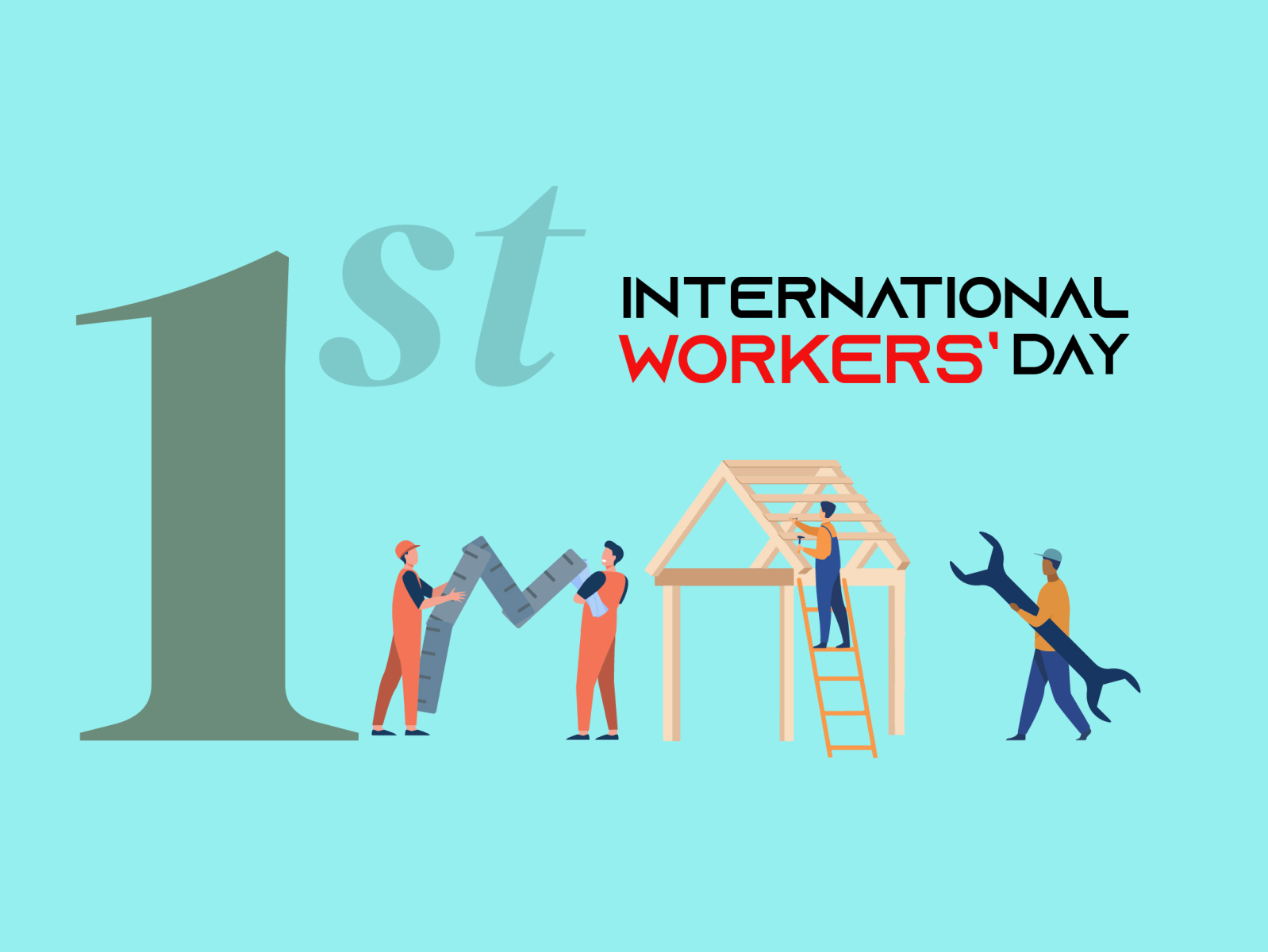 International Workers' Day by Chirag on Dribbble