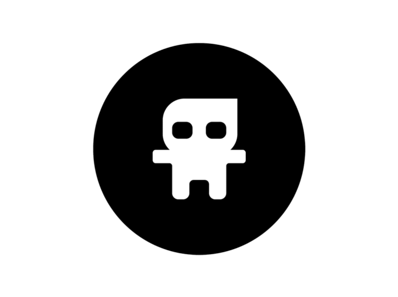 Automatte Logo design icon logo monocolors vector