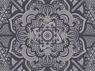 Endeavor digital illustration illustration patterns procreate symmetry