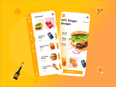 Food Mobile App Design