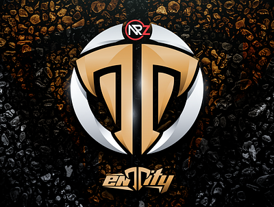 Entity Logo Design | Gaming Text Concept esports logo game logo gaming logo gaming logo design gaming mascot logo mascot logo sports design text logo