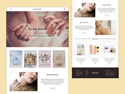 Perfume Website app appdesign application design ecommerce illustration perfume website ui uiux ux web website