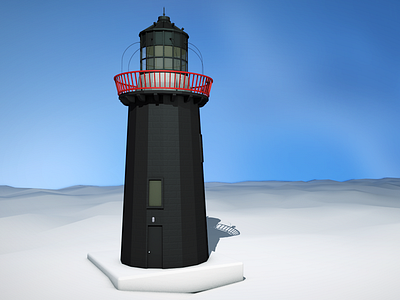 Low Poly Lighthouse