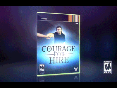 Courage for Hire animation cover drum game graphics motion music production video