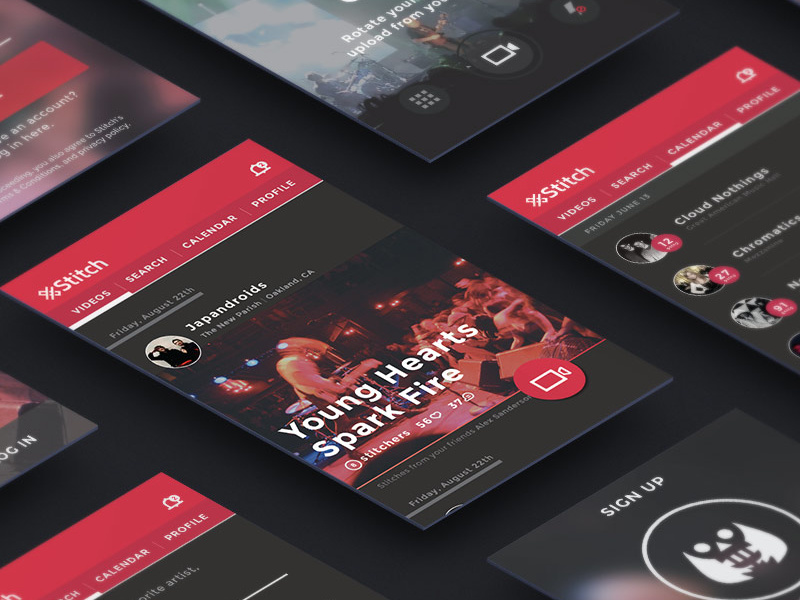 Stitch App By Scott Brookshire On Dribbble