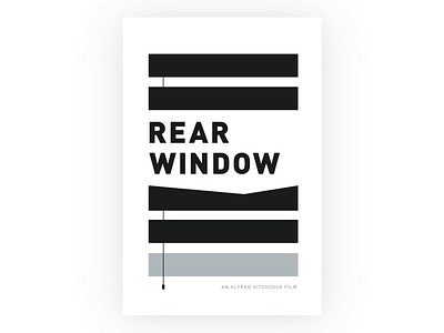 Rear Window Poster