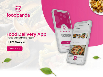 Food Delivery App Concept 2021 clone deliveryapp deliveryappconcept designs2021 foodapp fooddeliveryapp foodpanda mockups redesign uiuxdesign