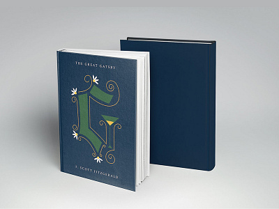 The Great Gatsby Book book cover design gatsby handlettering illustration lettering the great gatsby