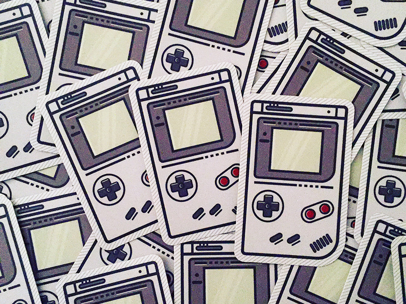 Gameboy Stickers by MaryAnne Ramirez on Dribbble