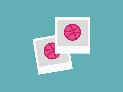 Dribbble Invites basketball camera dribbble dribbble invites giveaway illustration invites photo photographs photography picture polaroid