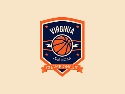 Virginia basketball cavaliers championship college contest march madness ncaa rebound state sticker virginia