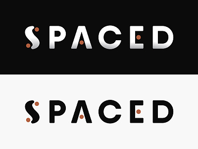 SPACED illustration logo outer space space spaced spaced challenge