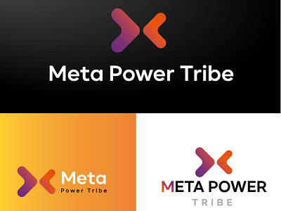 META POWER TRIBE LOGO branding design graphic design illustration logo typography vector