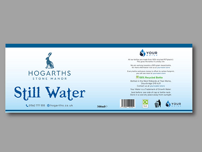 WATER LABEL DESIGN