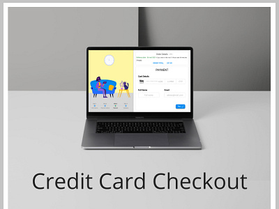 Credit Card Checkout [Daily UI #002] checkout colorful colors creditcard creditcardcheckout design shopping uxdesign website