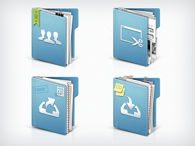 Yunio folders for Windows 7 folders icon windows