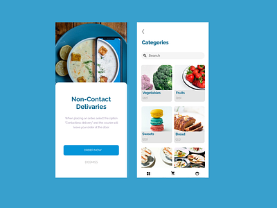 UI design for food delivery app figmadesign food delivery app landingpage login page uidesign