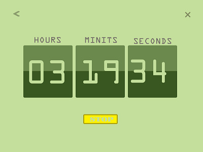 Countdown Timer UI branding dailyui logo typography