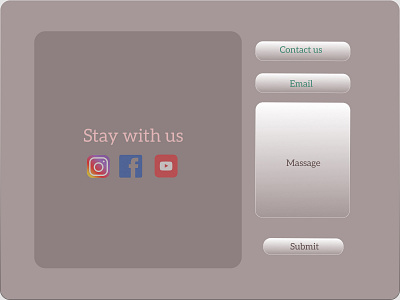 Contect us ui branding button design dribbble character design contact app ui design contact us mobile ui contact us ui design dailyui