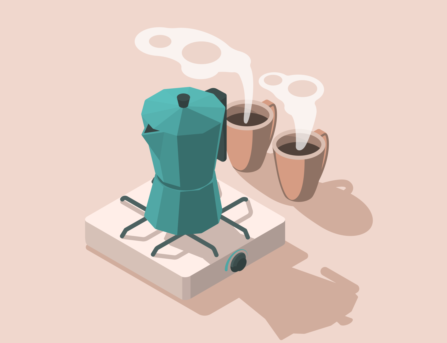 the-old-school-coffee-machine-by-alyona-bogomolova-on-dribbble