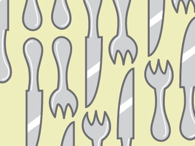 picnic illustrations food fork gray illustration knife picnic shine stainless vector yellow