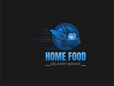 Food Delivery Service logio branding animation art branding character clean design graphic design icon logo vector