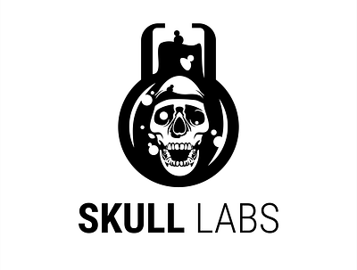 SKULL Labs app art branding character graphic design icon illustrator logo vector web