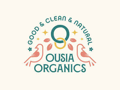 Organic Skincare Logo & Bottle