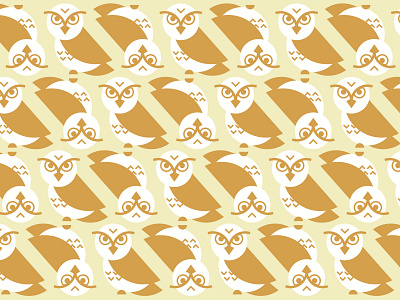 Owls and Owls animals geometric owl owl illustration pattern vector