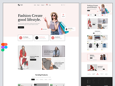 Sopia_ E-commerce Landing Page