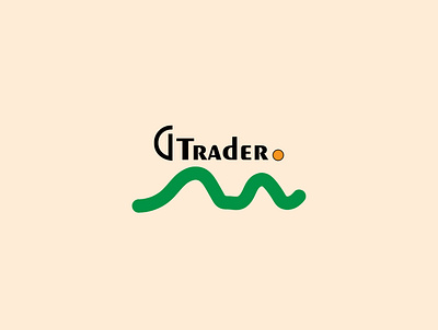 Trader Logo (Financial Market) app branding design graphic design illustration logo ui ux vector web