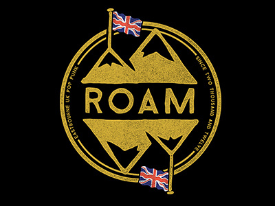 Roam Mountains england hopeless records merch design pop punk roam