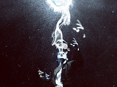 Glow album artwork glow lighting smoke texture