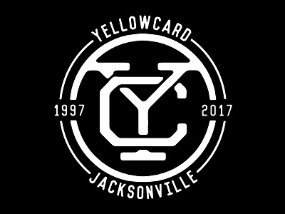 Yellowcard design emblem hopeless records merch design yellowcard
