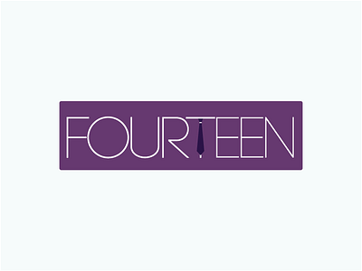 Fourteen ai fourteen illustrator logo